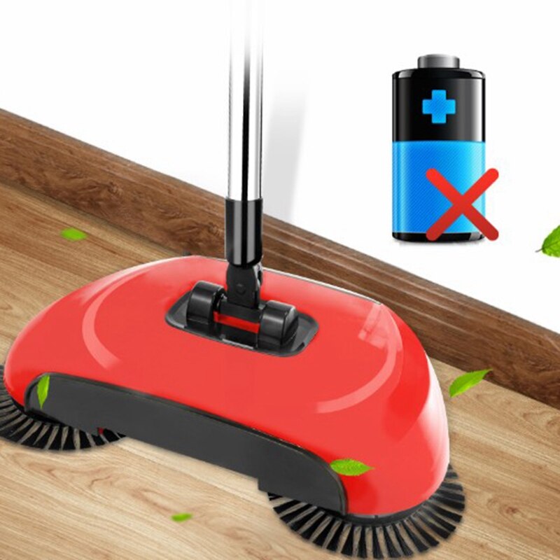 Stainless Steel er Hand Push Type Hand Push ic Broom Dust Handle Household Cleaning Package Hand Push Mop