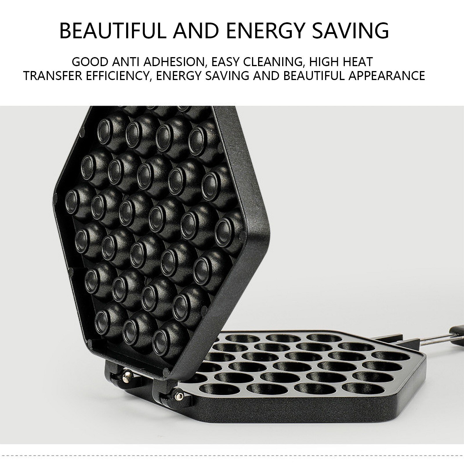 Household Waffle Bake Maker Kitchen Non-stick Aluminum Alloy Waffle Maker Pan Mould Mold Press Plate Waffle Iron Baking Tools