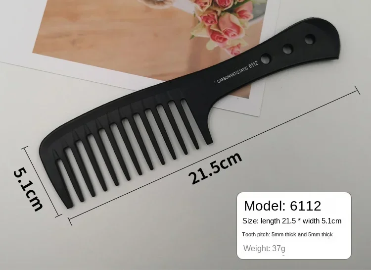 Peine de corte de pelo para hombre y mujer, peine de corte de pelo grueso de , peine de estilo de peluquería, cepillo de peluquería: Verde
