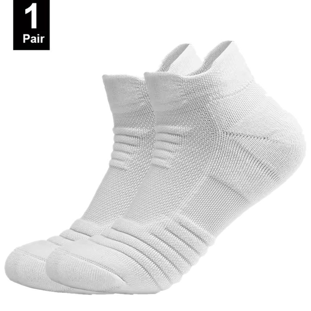 1/3 Pairs Anti-slip Voetbalsokken Mannen Katoenen Sok Korte Lange Buis Voetbal Basketbal Sport Sokken Ademend geurverdrijvende Sok 39-45: 23 / Donkergroen