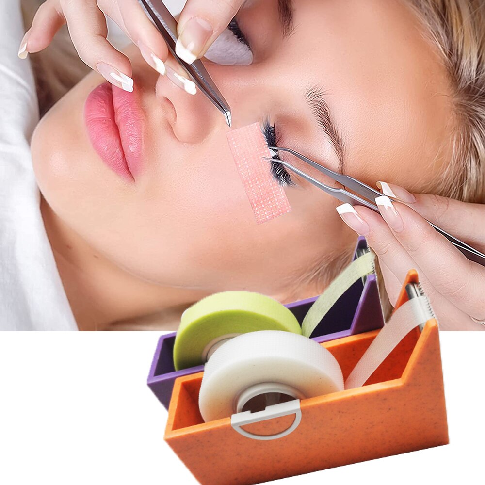 1pcs Tape Cutter Eyelashes Extension Tape Cutter For Grafting Eyelash Adhesive Tape Holder Lash Extension Tools For Cutting Tape