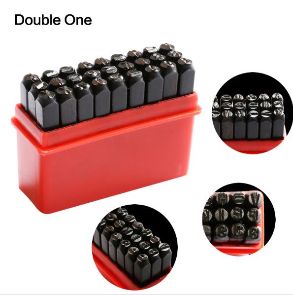 27pcs/set Letter & Steel Stamp Die Punch Tool Set Metal Case Jewelry Making Tools