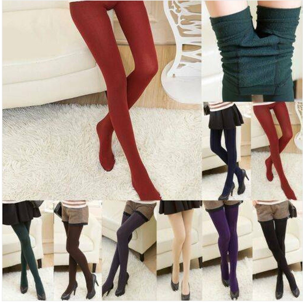 Vetement femme kvinnor vinter svart tjock varm mjuk fleecefodrad termisk stretchiga leggings byxor kläder för kvinnor vinter