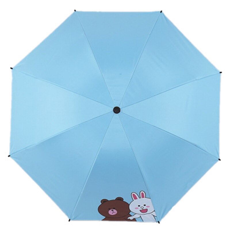 Geel Wind Art Paraplu Regen Vrouwen Vouwen Vouw Paraplu Kleine Winddicht Paraguas Chinese Luxe Paraplu Kind QZH396: Umbrella F