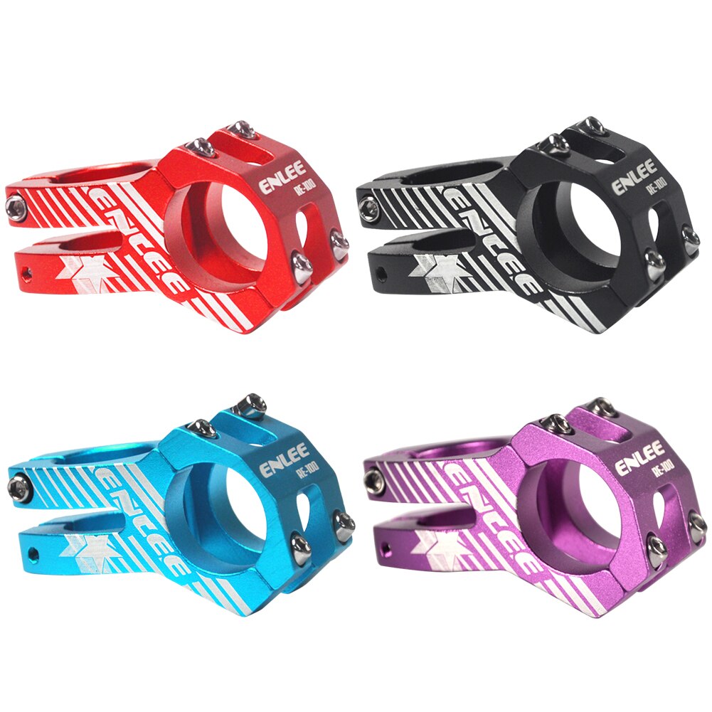 Aluminum Alloy Bicycle Stem Mountain Road Bike Stem 31.8mm Handlebar Short Hollow Downhill Parts Cycling Parts