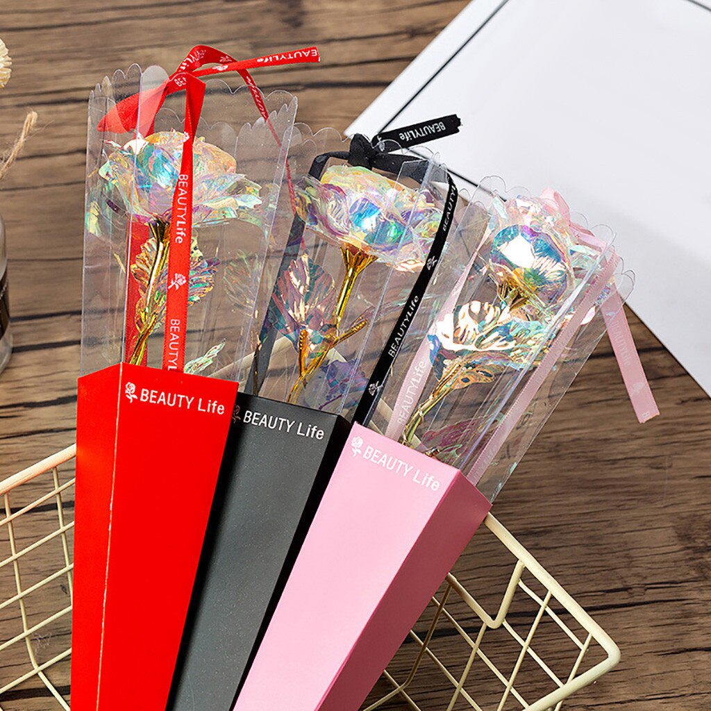 24K Color Gold Rose Simulated Flower Eternal Flower for Your Lover Wedding Party Anniversary Valentine'S Day Romantic Presents