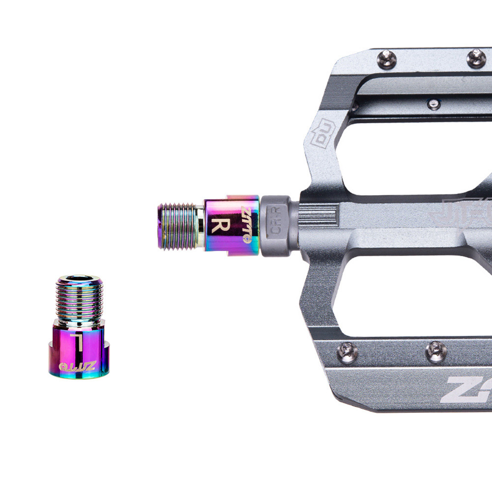 Distanziali per bulloni di prolunga del pedale della bicicletta 16MM/20MM accessori per manovella dell'asse di estensione del pedale della bici per accessori per pedali bici da strada MTB