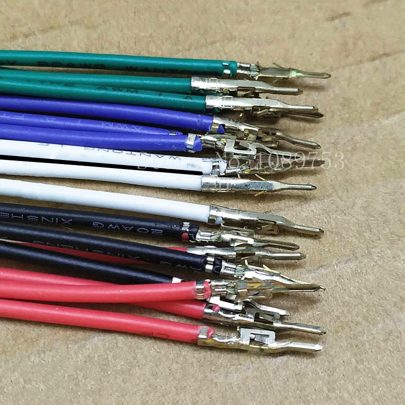 10 stk molex stik 3.0mm pitch small 5557/5559 han og hun docking terminal ledning 20cm elektronisk kabel tilslutningssæt