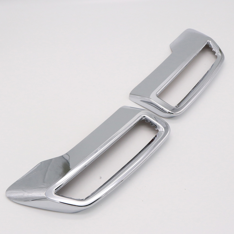 Accessoires de voiture Peugeot 3008 | Accessoires de voiture, embout arrière, tuyau de sortie, couvercle de silencieux, garniture chromée 2 pièces pour Peugeot 5008 pour Peugeot -