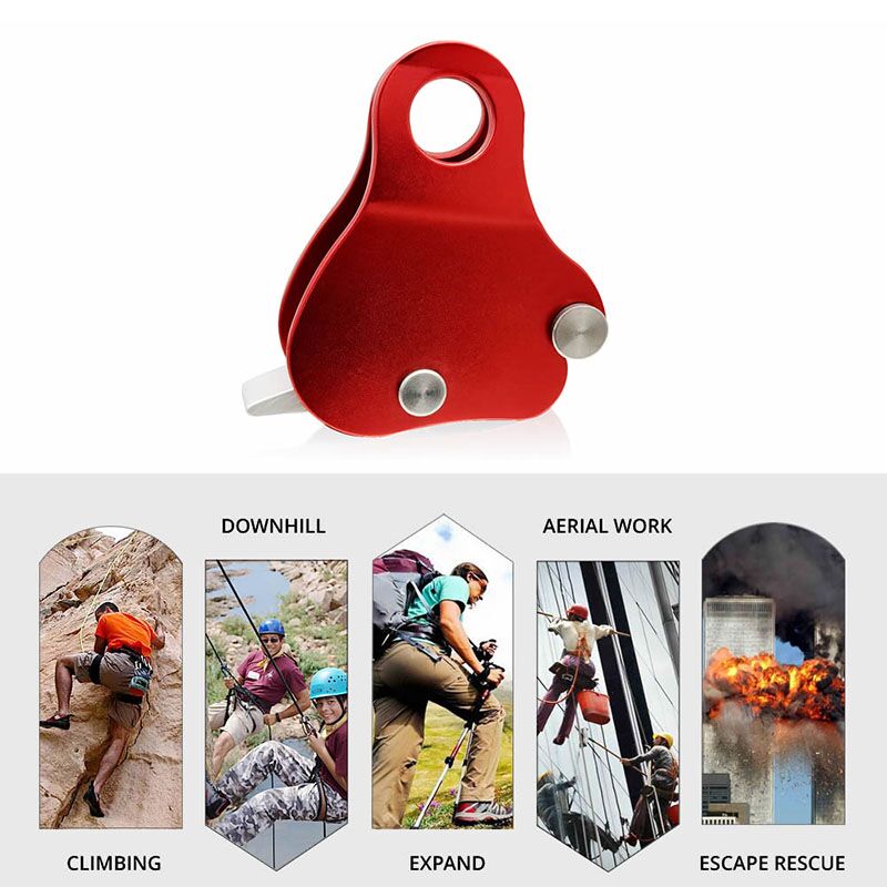 Rope Grab Fall Protection Arrester Equipment Fits Climbing Work at Height Rescue Ladder Protect Safety Climbing