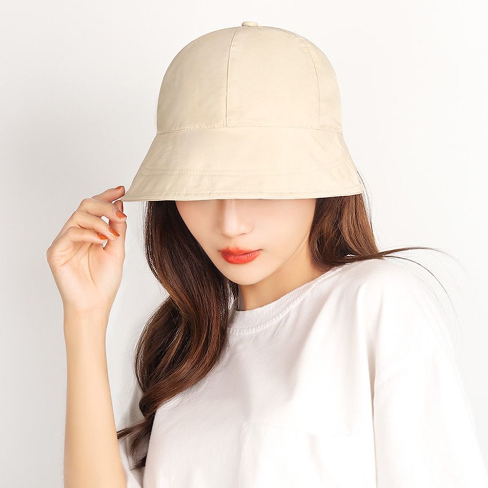 Foldable Wide Brim Sun Hat Drawstring Adjustable Caps for Men Women Beach Hats Summer Quick-drying Visors Fisherman Cap