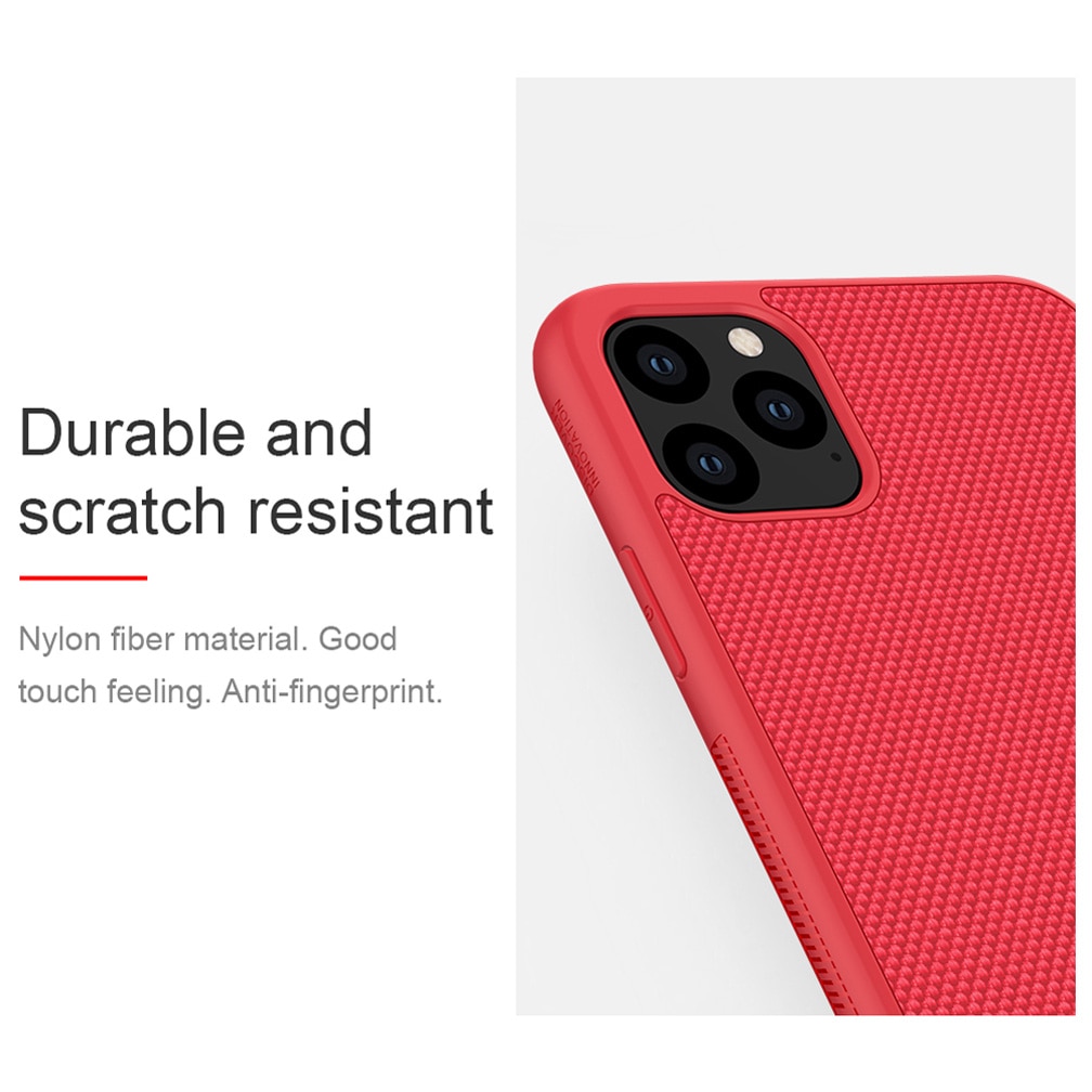 Case for iPhone 11 Pro Max NILLKIN Textured nylon fiber case back cover for iPhone 11 Pro 6.5 inch phone case durable non-slip