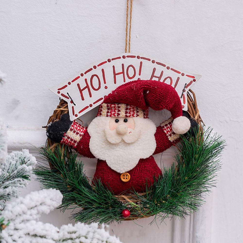 Lichtgewicht Hout Lichtgewicht Prachtige Deur Krans Ronde Deur Krans Slijtvast Voor Patio