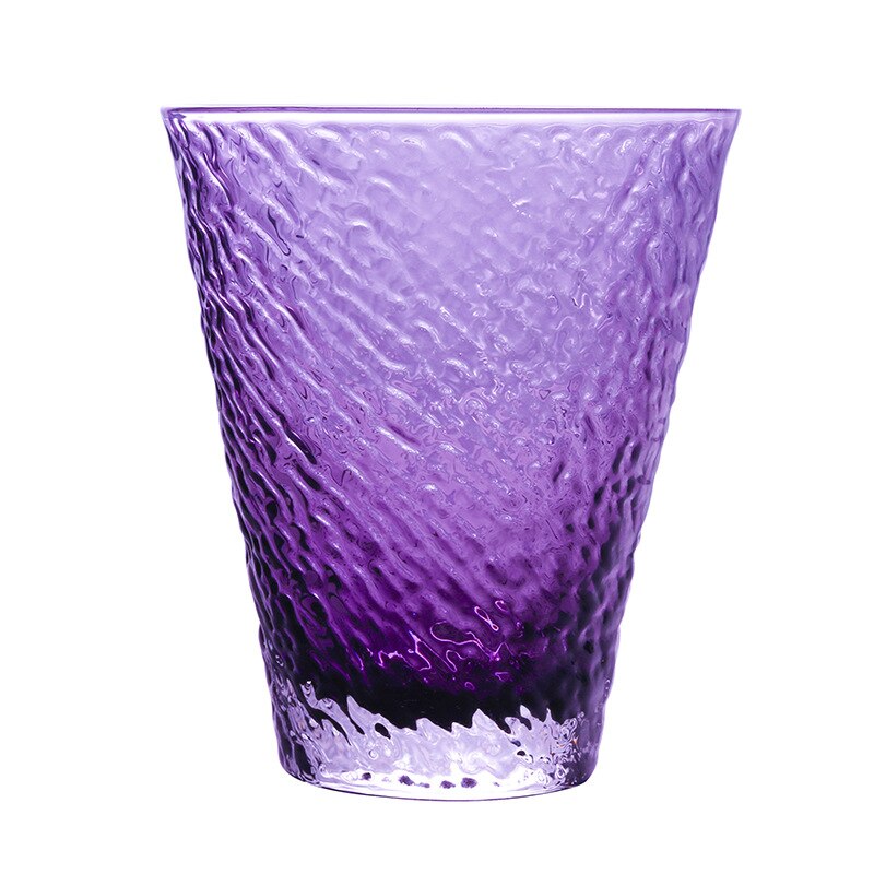 Glas vinglas italienska handgjorda flerfärgad juicekopp värmebeständig spiral vinglas drinkware bicchieri vetro: 8