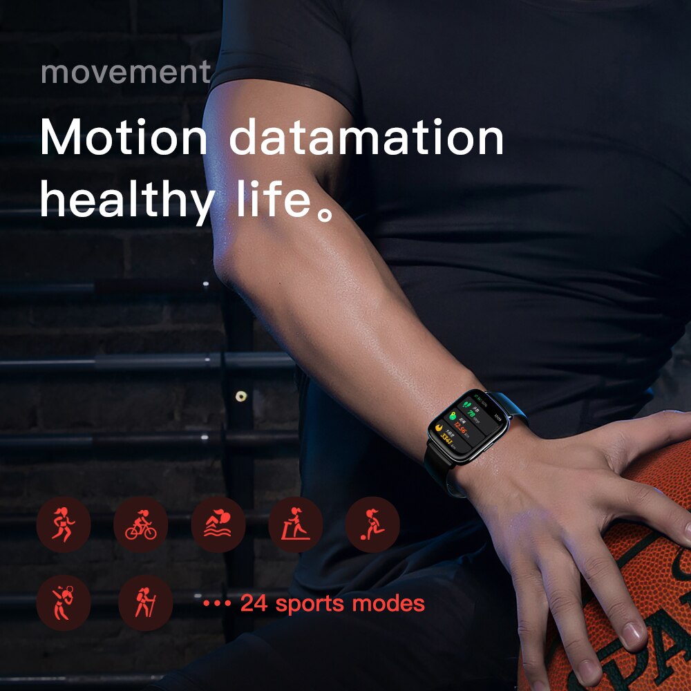 Xiaomi Smart Watch Men UM68T Full Touch Screen Bluetooth Watch Pedometer Body Temperature Detection Dynamic Heart Rate Sleep