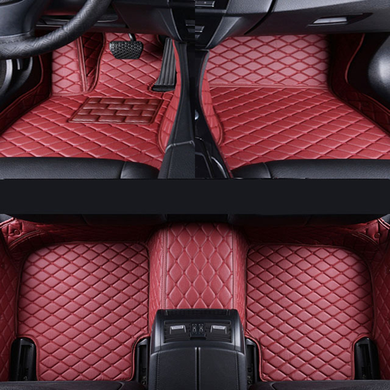Alfombrillas de coche personalizadas para Volkswagen VW Passat B5 2003-2007 B6 B7 B8 Passat C42 -2023 -2023 accesorios interiores: XL / royal blue
