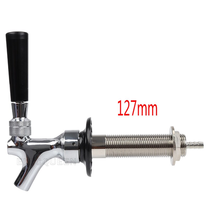 Homebrew Tools Draft Beer Tap Faucet with long Shank Tap Home Brew Kegging Combo Kits, 62mm/100mm/127mm for chosee: 127mm shank