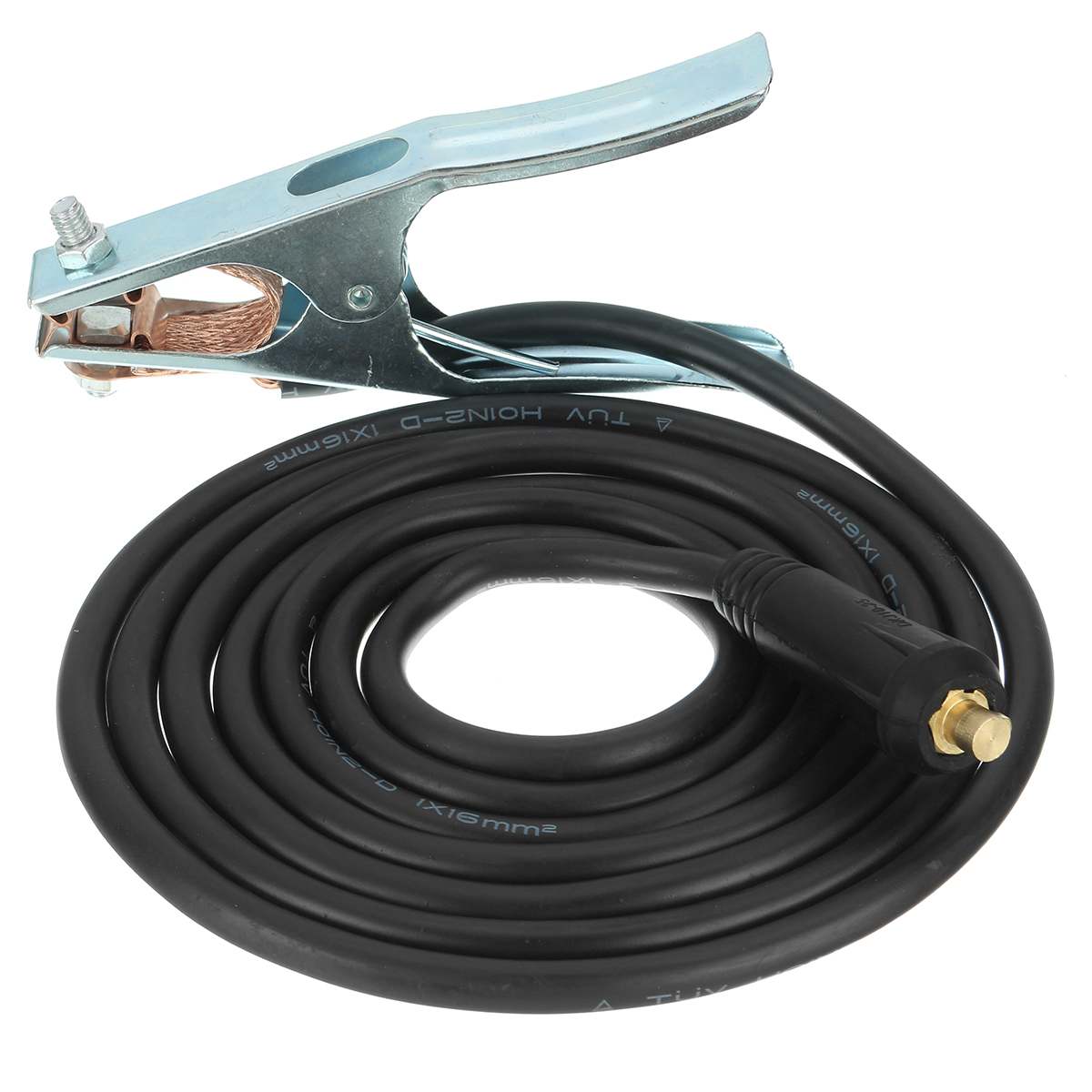 200A Groud welding earth clamp clip set fit for MIG TIG ARC welding machine 3M cable 10-25 Plug