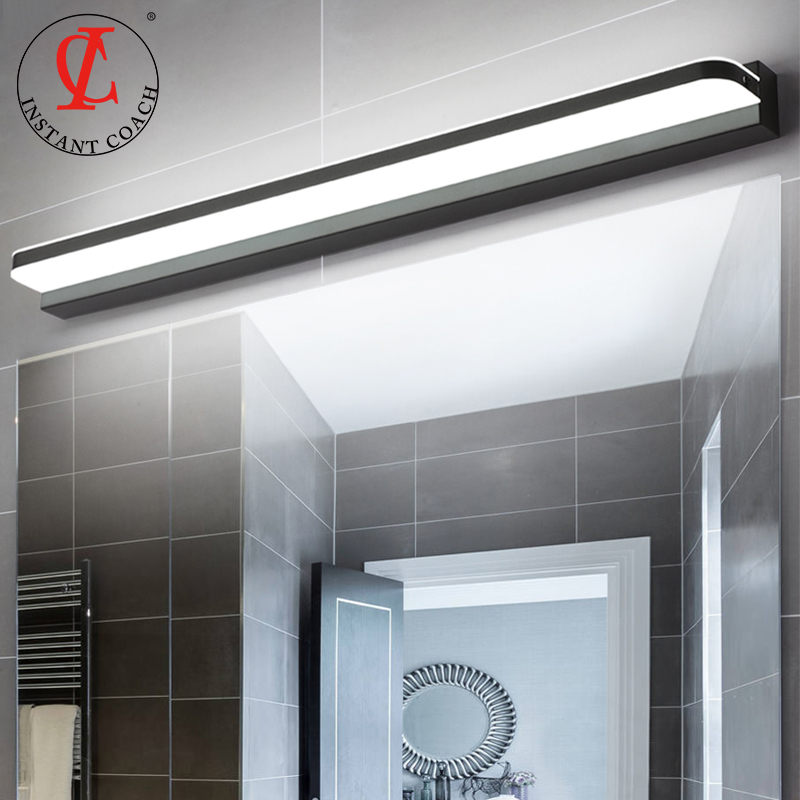 Moderne led væglampe badeværelse spejl lys 9w 12w ac 220v vandtæt væglampe sconce forfængelighed lysarmaturer zjq 0004