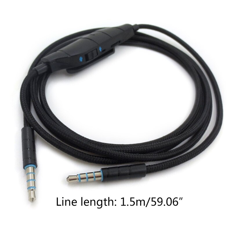 neue Ersatz Kopfhörer Kabel Audio- Kabel Linie für Logitech- G633 G635 G933 G935 Spielen Kopfhörer Mit stimmen