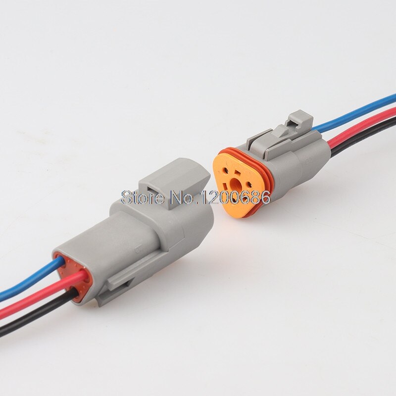20CM Deutsch DT 2 3 4 6 8 12 broches connecteur de fil électrique étanche Kit de prise harnais de fil