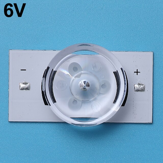 Cuentas de lámpara SMD de 3V, 6V con lente óptica para reparación de TV LED de 32-65 pulgadas: 30ps / LG only(6V)