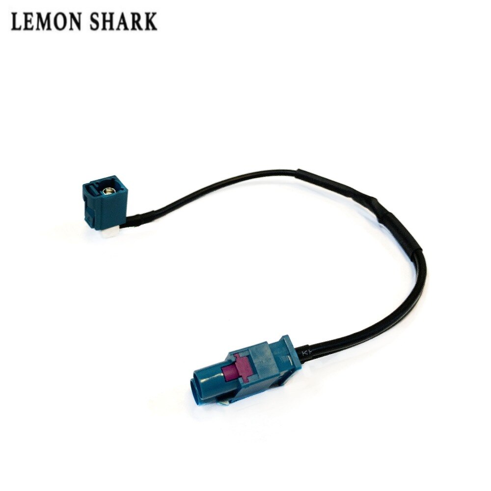 2 FAKRA Male Head To 1 FAKRA Female Head Radio Antenna Adapter Connector for VW