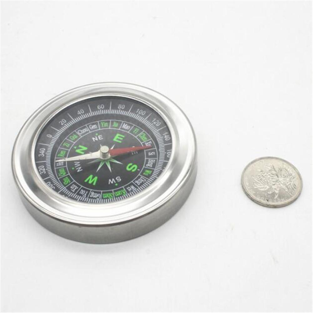 Outdoor Multi-purpose Full Metal Compass Stainless Steel Compass