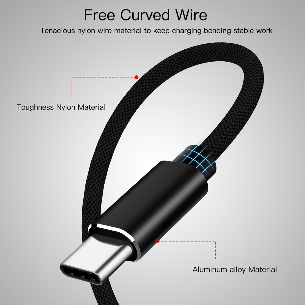 USB-C OTG câble type-c mâle à USB 2.0 femelle convertisseur métallique USB 2.0 à type-c OTG pour Samsung S10 S9 Macbook Xiaomi Mi8 Huawei