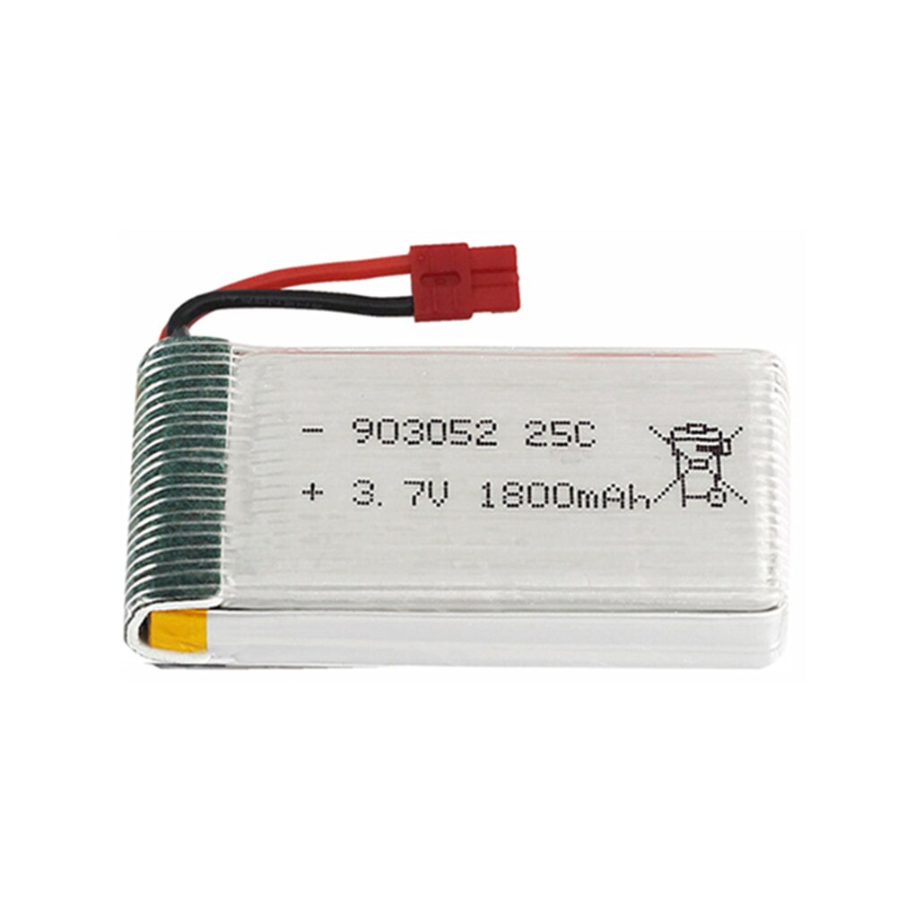3,7 v 1800mAh lipo batería para KY601S SYMA X5 X5S X5C X5SC X5SH X5SW X5HW X5UW M18 H5P HQ898 H11D H11C helicóptero de la batería