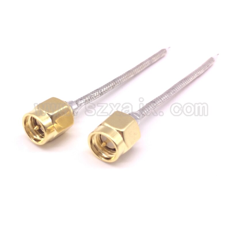 1PCS SMA Male Plug Solder to open For Semi-Rigid RG405 0.086" SMA Pigtail Cable RF Coaxial Connector Plug