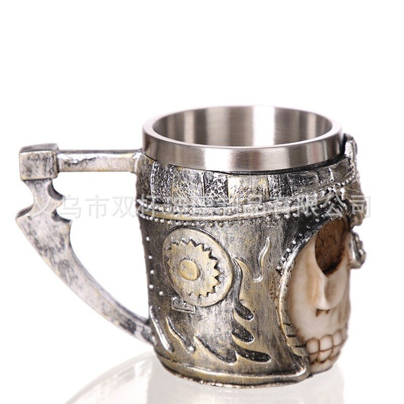 Middeleeuwse Tempeliers Crusader Knight Mok Pak Van Armor Ridder Van De Cross Bier Stein Tankard Koffie Cup WY71301