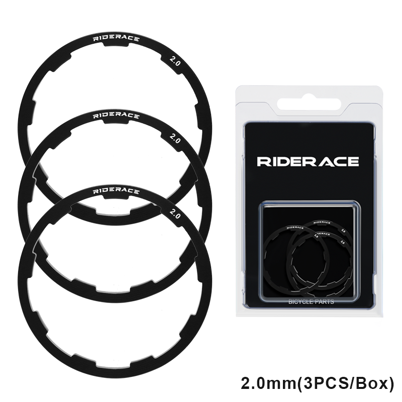 Arandela de buje de bicicleta, junta de 1/1, 5/1,85/2/2,18/2,35mm para 7 8 9 10 11 velocidades, espaciador de volante de Cassette para bicicleta de montaña y carretera, 3 uds.: Borgoña