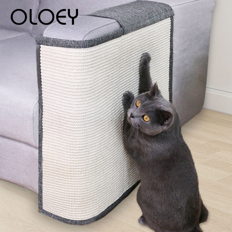 Rascador para gatos con almohadilla Sisal, Protector de muebles para sofá, garra de gato, entrenamiento, rascador de gatos, almohadilla de pata con uña Invisible