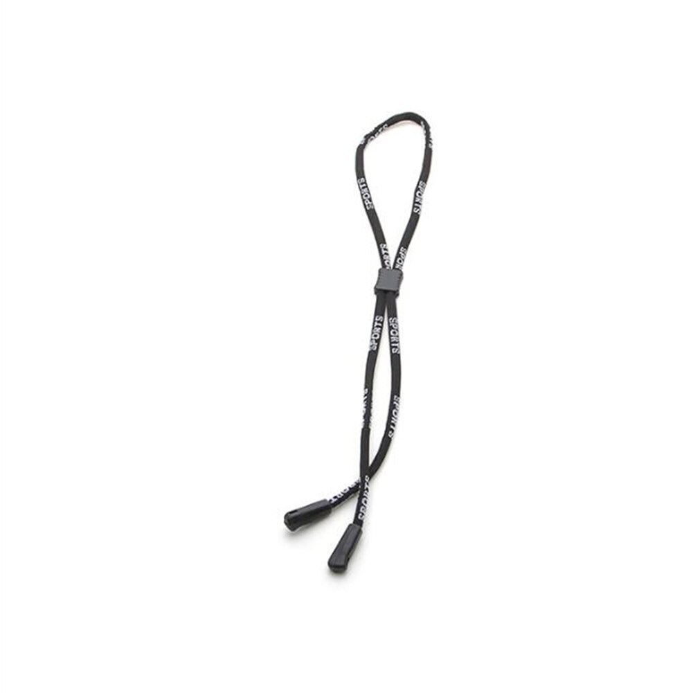Reading Glasses Chain for Women Red Blue Black Letter Sunglasses Cords Eyeglass Lanyard Hold Straps Eyewear Retainer: Black
