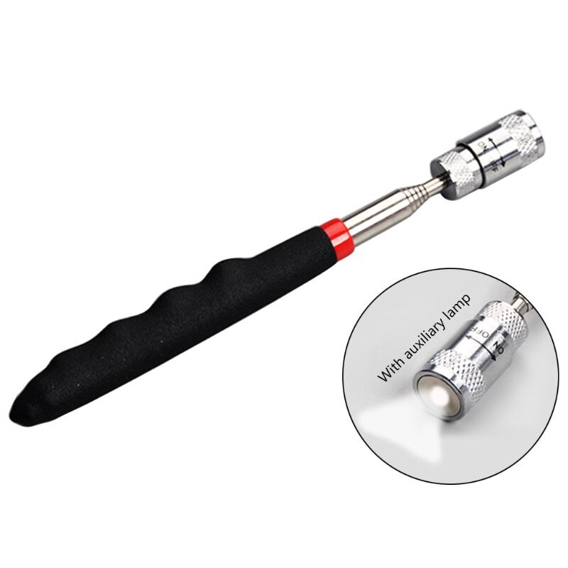 4Pcs Magnetic Pick-Up Tool Telescoping Pick Up Sticks and 360 Swivel Inspection
