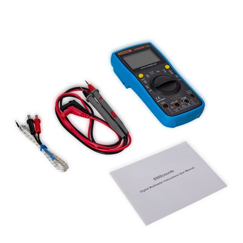 Digital Multimeter LCD DC Voltmeter Ammeter Tester Handheld Electrician Voltmeter And Ammeter