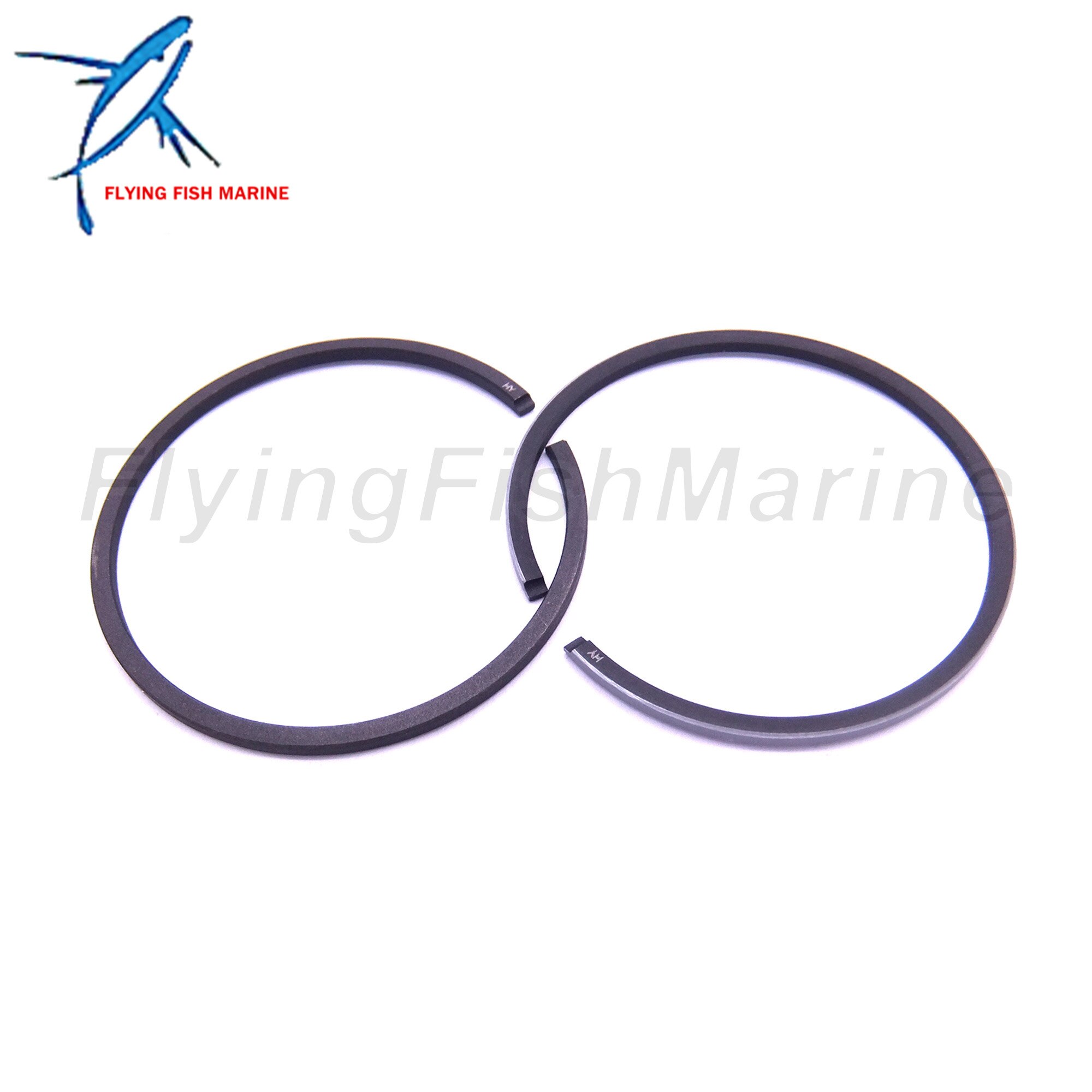 Outboard Engine 682-11610-01 Piston Ring Set STD for Yamaha 9.9HP 15HP, 56mm