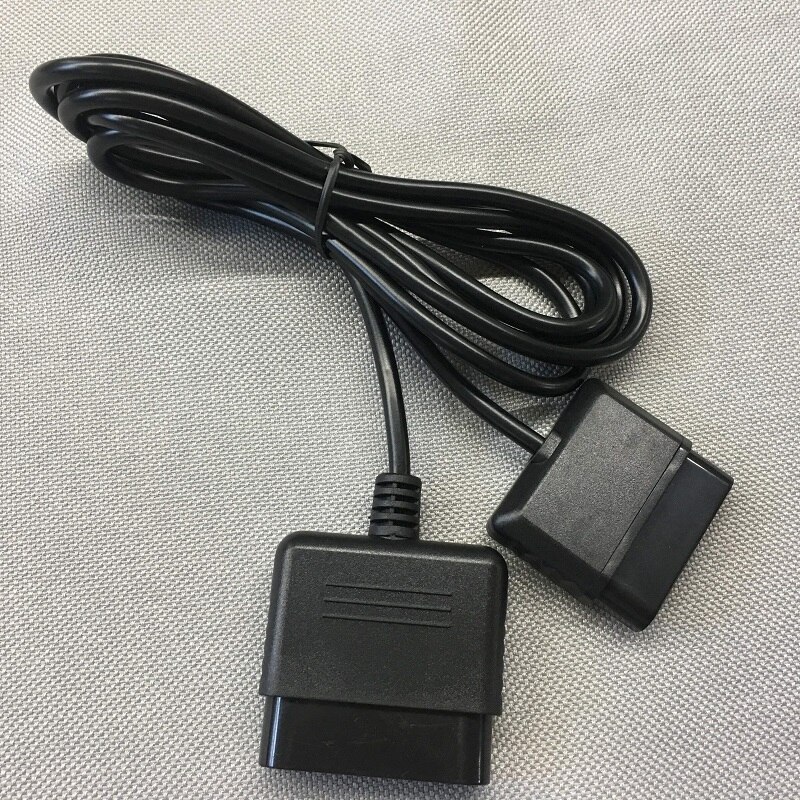 Fzqweg controller dansmat wiel pistool verlengkabel snoer voor sony  ps1/ps2 slim line playstation 1 playstation 2 console