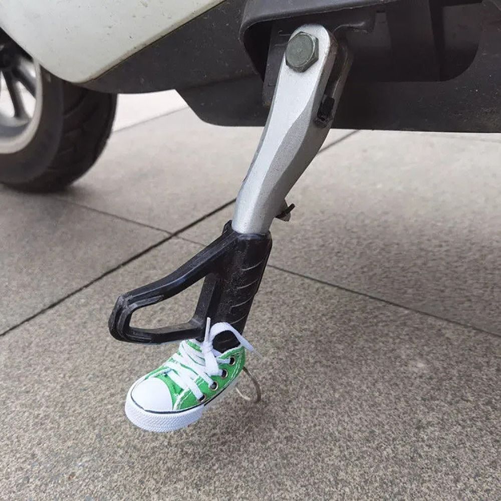 Cavalletto per moto supporto per scarpe supporto per piede per bicicletta per moto scarpe piccole supporto per cavalletto laterale per moto per bici supporto per treppiede Decor