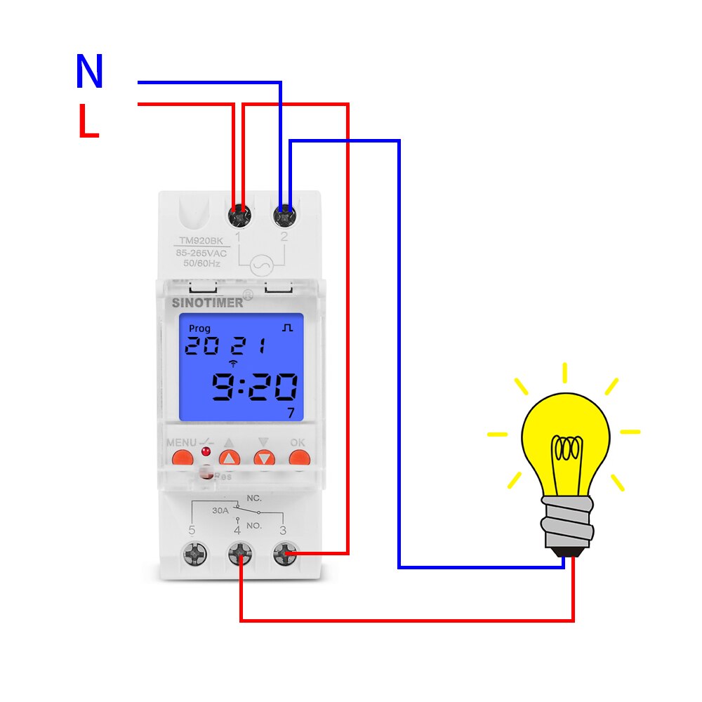 AC 85V to 265V Power Input Multifunction Timer Con... – Grandado
