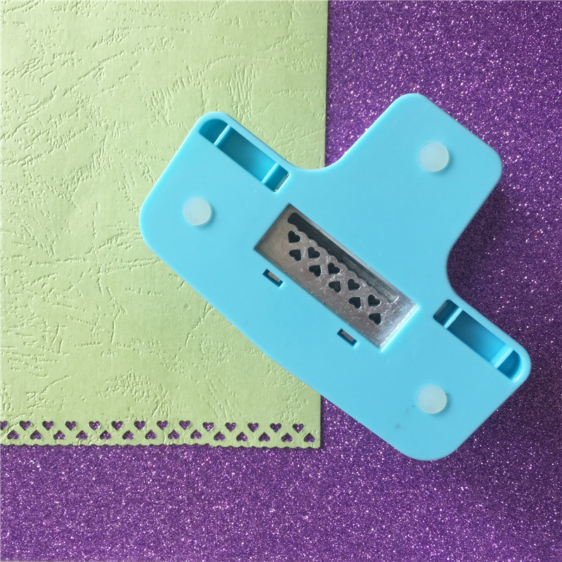 many Hearts shape fancy border punch heart to heart craft punch scrapbooking popular embossing puncher DIY foam hole punches