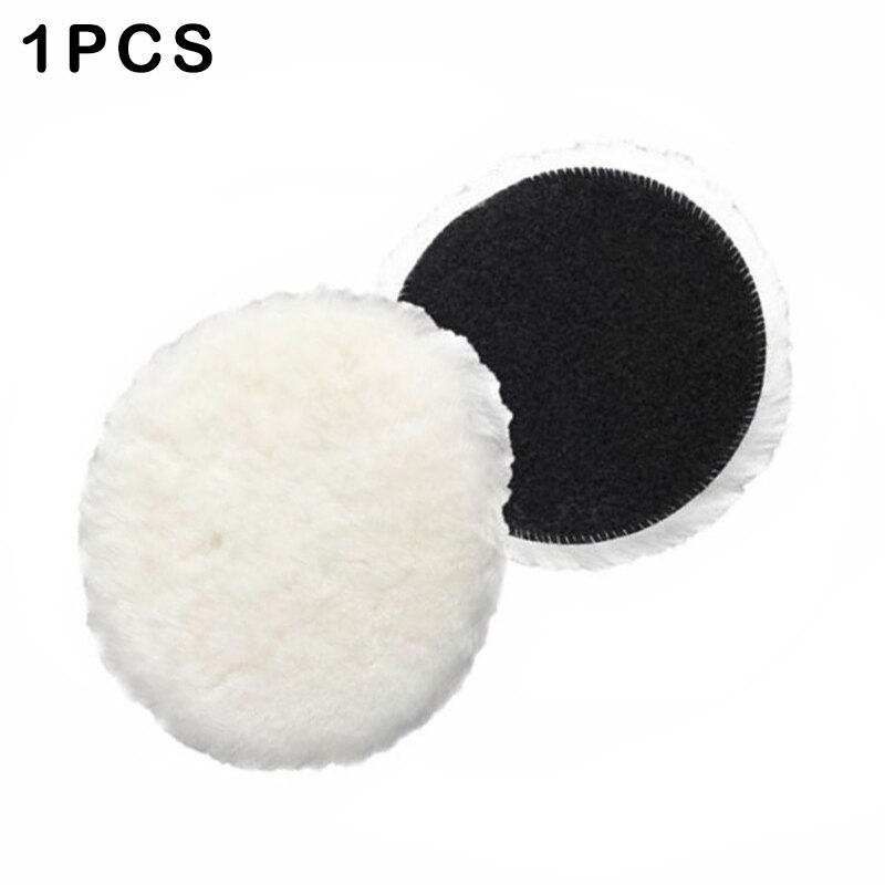 1Pc Wol Polijsten Pad Voor Polijstmachine Machine Waxen Polijsten Buffing Auto Paint Care Polijstmachine Pads Voor Auto Polijstmachine 6inch 150Mm