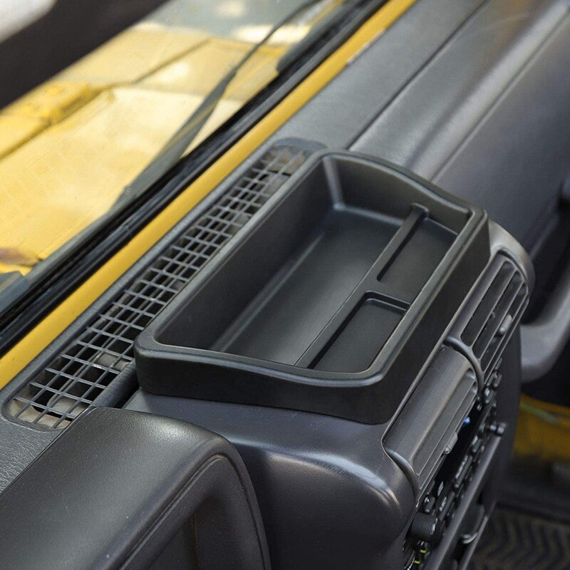 Center Console Dash Tray, Dashboard Storage Box Organizer for 1997-2006 Jeep Wrangler TJ