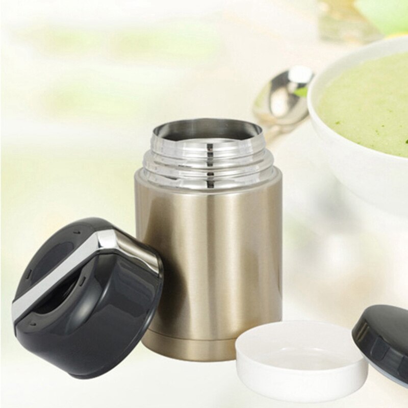 Stainless Steel Insulation Lunch Box for Food with Containers 1000Ml Vacuum Flasks Thermo Mug Thermocup Silver