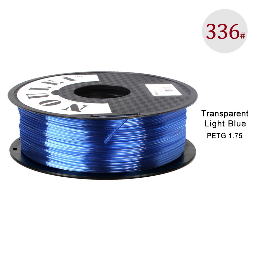Noulei petg filament 1.75mm plast 3d tryck filament petg 1kg höghållfast 3d tryckmaterial: Transorange