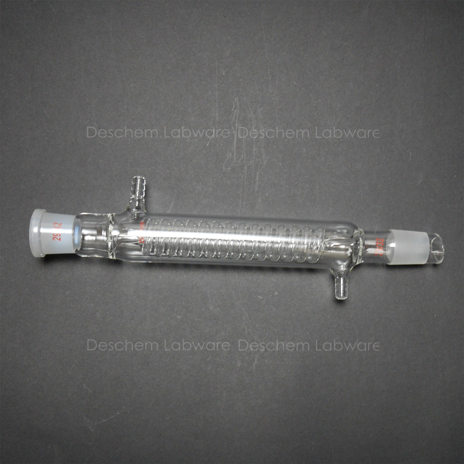 200mm 29/32, condenseur Graham, condenseur de verre à bobine, verrerie de chimie de laboratoire