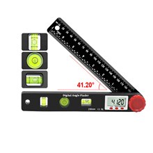 230mm Balance Ruler Digital Angle Inclinometer Angle Digital Scale Electronic Goniometer Protractor Angle Detector Instrument