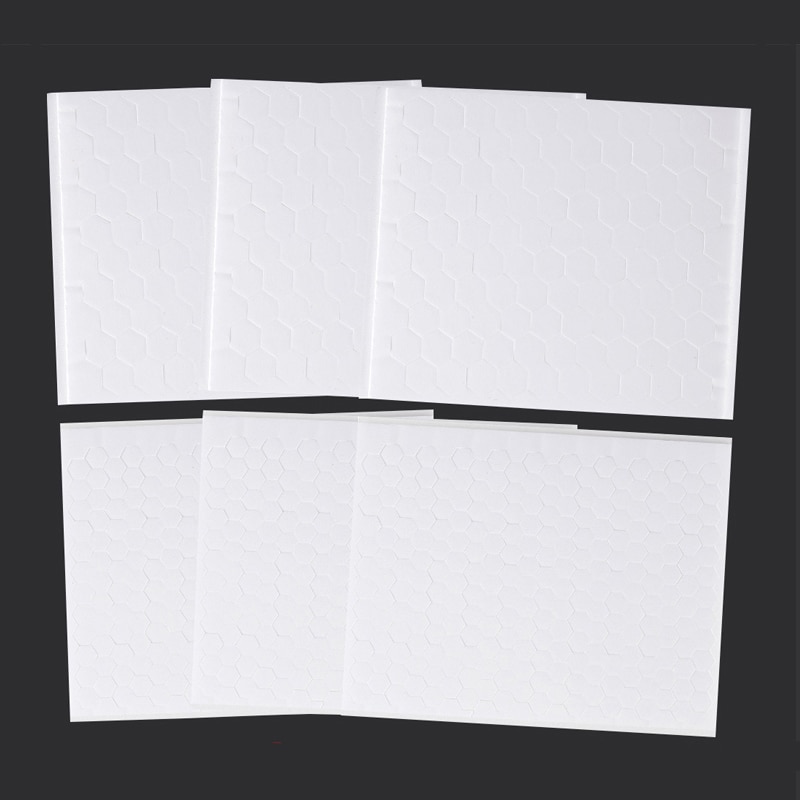 6pcs 3D Sheets White Sticky Foam Dots Double Sided Adhesive Foam Strips Sheets , for Scrapbook Crafting DIY Crafts