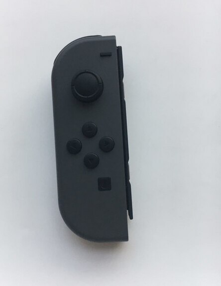 Mando de juegos JoyCon izquierdo, derecho, Morado, rojo, azul, azul, verde, renovado Original para consola de interruptores Nintendo, Mando de consola Joypad: Gray L